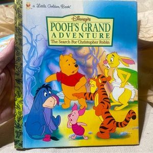 A Little Golden Book Disney Pooh’s Grand Adventure The Search for Christopher …